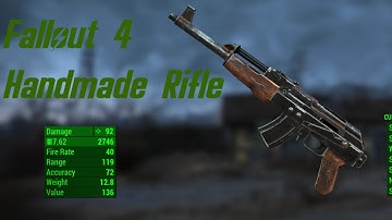 Fallout 4 - Nuka World DLC "AK47" Handmade Rifle (DLC)