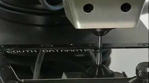 marking of datamatrix   dot peen marking