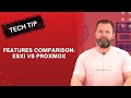 45drives tech tip   comparing esxi features to proxmox