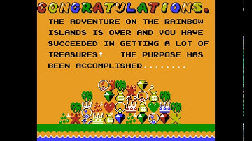 Rainbow Islands: The Story of Bubble Bobble 2 - NES - ending