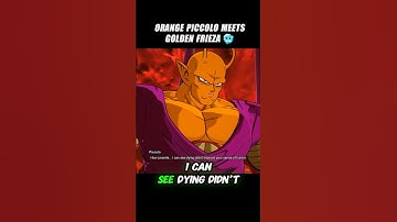 Orange Piccolo Meets Golden FriezaLol 🤯 #crashout #orangepiccolo #sparkingzero #dragonballz #dbz