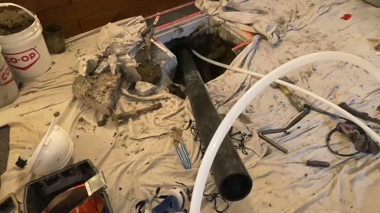 Regina sewer replacement pipe burst method