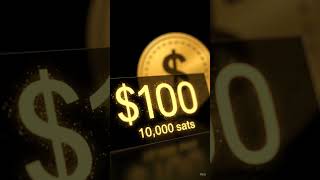 1 To 100 In Sats Elegant Bitcoin Conversion Loop Asmr asmrbitcoinsatscryptofinance
