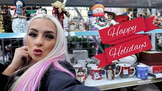 Let's Go VINTAGE Christmas Shopping! -Vlogmas Day 11-