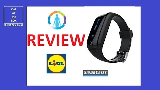SilverCrest Activity Tracker SAS 82 Health For You UNBOXING REVIEW TEST ( Lidl iOS Android Bluetooth) - YouTube