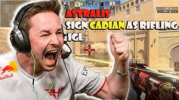 cadiaN to Astralis! cadiaN re-unites with stavn and jabbi in Astralis  - CS:2 POV 2024 #cs2