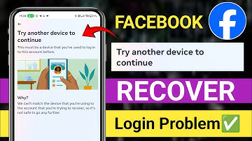 Try another device to continue facebook problem 2025 || Facebook try another device to continue