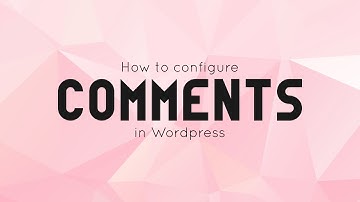 How to configure Comment Approval and Submit options