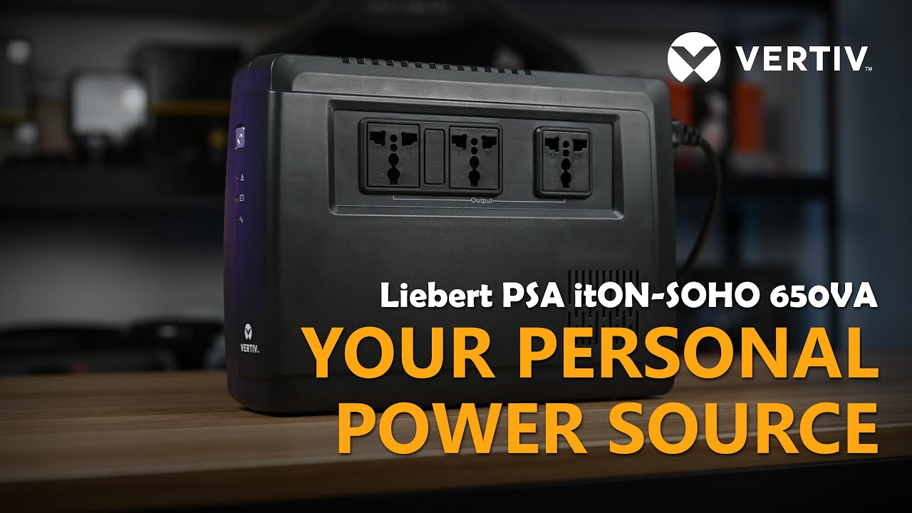Reliable Power Protection for Gaming & WorkfromHome Vertiv Liebert