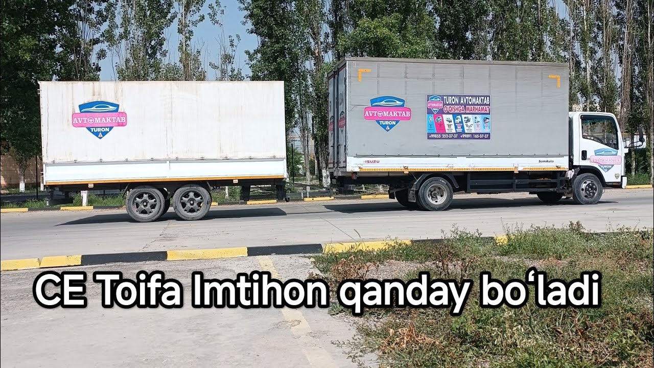 CE Toifa Imtihon qanday boʻladi СЕ Имтихон  жарайони Turon Avtomaktabi 31.05.2025