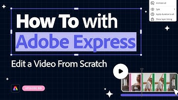 How to Start Editing a Video from Scratch |  Free & Easy with Adobe Express
