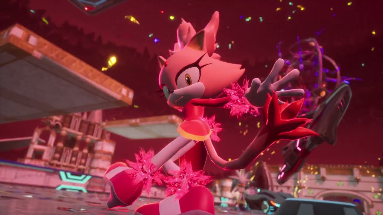 Sonic Racing Crossworlds: Burning Blaze Mod is peak