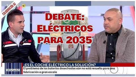 IS THE ELECTRIC CAR THE SOLUTION? | Debate with J.F. Calero and David Barrientos