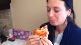 Mix 96.7 | Lent is over so Morgan eats pizza screenshot 1
