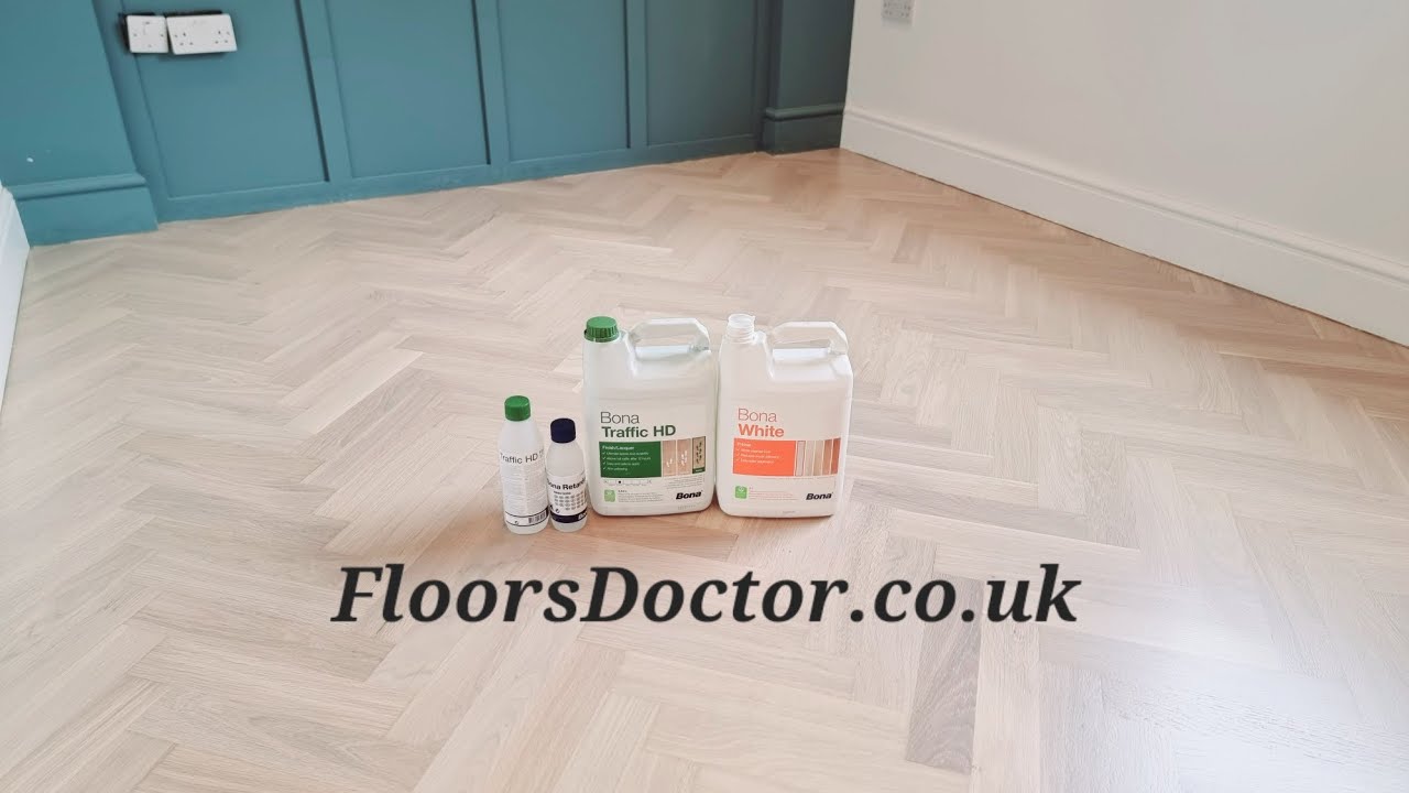 Bona White Wash Dustless Wood Floor Sanding in London by Floorsdoctor