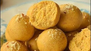 बेसन लड्डू - Besan ladoo recipe - How to make besan ladoo - Besan laddu @Kabitas Kitchen