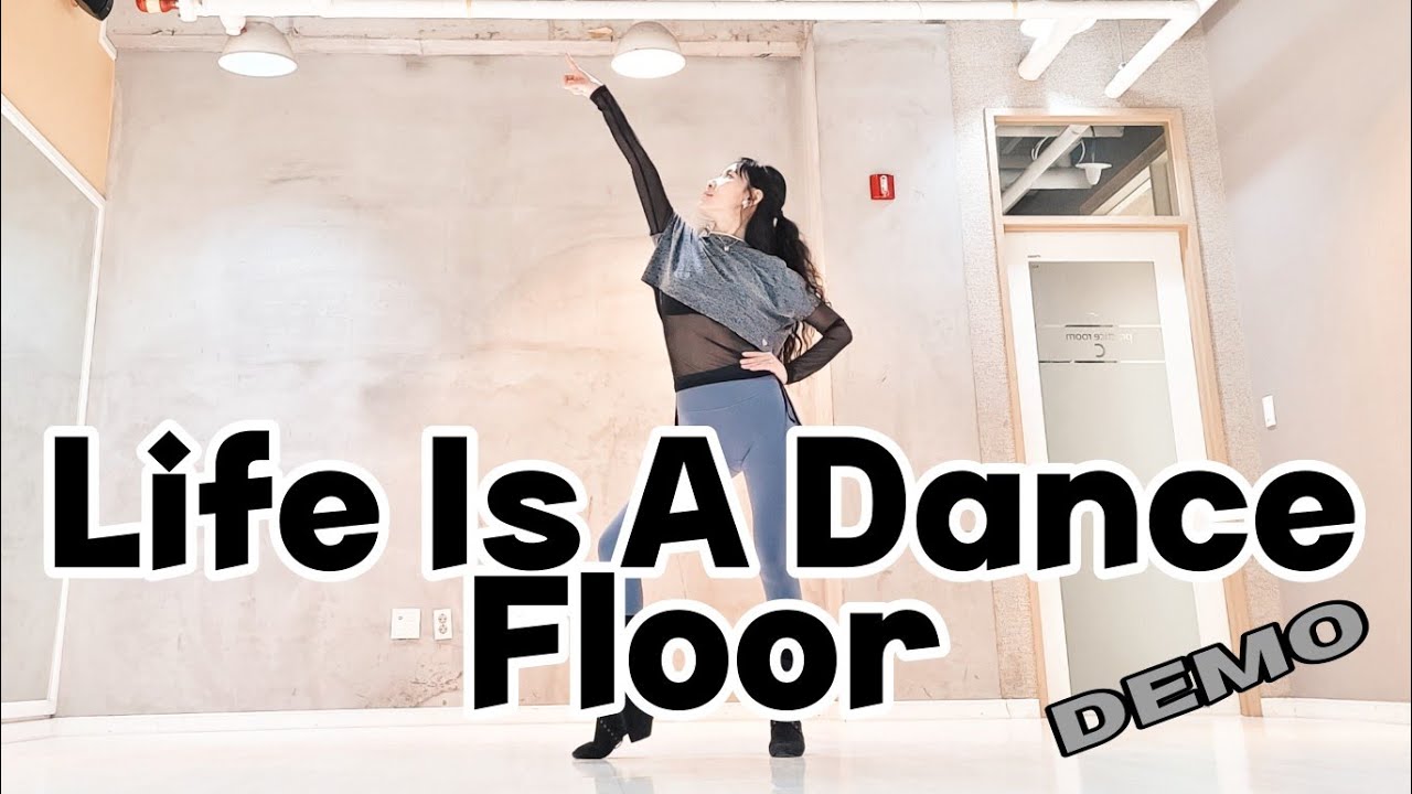 Life Is A Dance Floor Linedance by Sue (Demo)/신나는 초급댄스 suelinedance