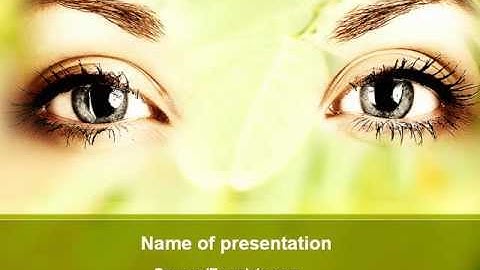 Natural Cosmetic PowerPoint Template by PoweredTemplate.com