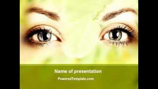 Natural Cosmetic PowerPoint Template by PoweredTemplate.com