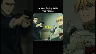He was toying with the police... #anime #shorts