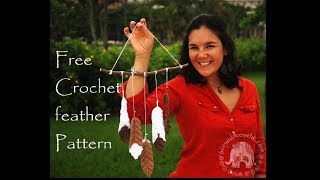 Free Crochet Feather Pattern Roseanna Murray