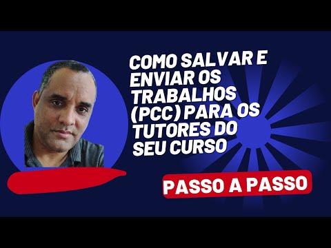 ESTÁCIO - PCC - COMO SALVAR NO FORMATO PDF E ENVIAR (OUTRAS DICAS QUENTES)