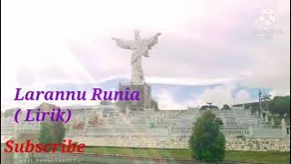 Larannu Runia (lirik) Lagu daerah Talaud