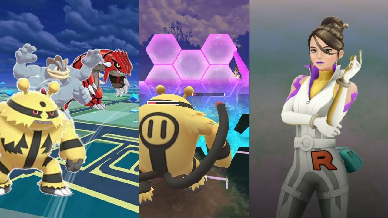 Pokemon GO - Leader Sierra Battle