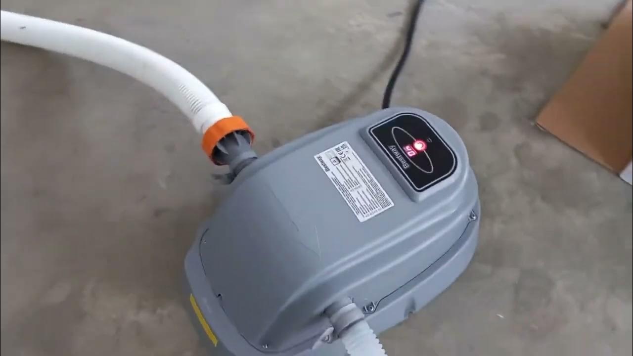 Flowclear Pool Heater 58259 Installation YouTube