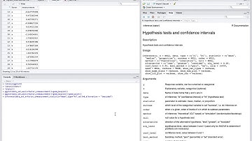Hypothesis testing in  R with Statsr