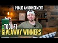 xTool F1 Winners - Public Transparency Announcement