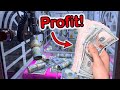 MADE SO MUCH MONEY FROM MINI CASH CLAW MACHINE ... - YouTube