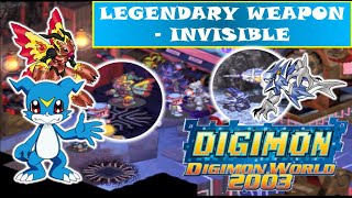 Digimon World 2003 Gameplay - Legendary Weapon Invisible (Veemon)