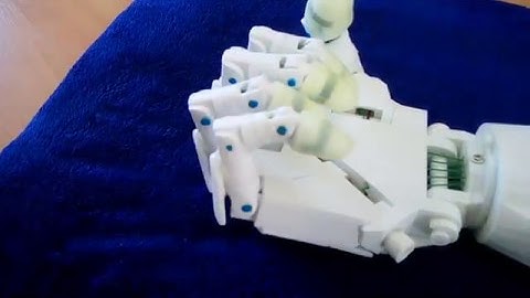 InMoov - testing the servos