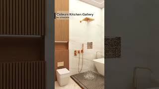 Colours Kitchen Gallery Design Video #bedroomdesign #3ddesign #interiormaster #interiordesign