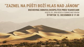 Duchovná obnova dospelých pred VIANOCAMI