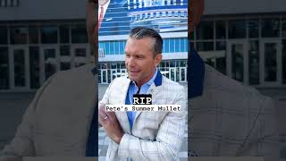 Pete Hegseth's Mullet is Gone!