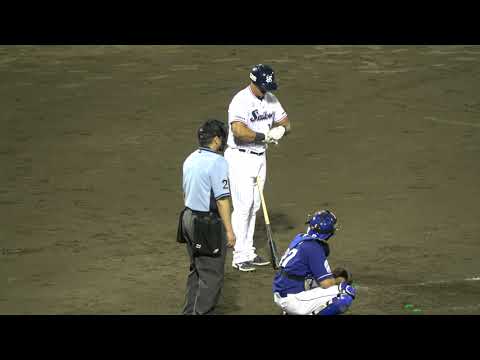 2021/8/24 草薙球場 オスナ選手 センターフライ 第2打席 東京ヤクルトスワローズ VS 中日ドラゴンズ