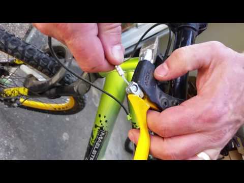 Fixing a bicycle brake lever