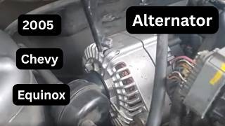 2005 Chevy Equinox - Alternator Removal and Replacement