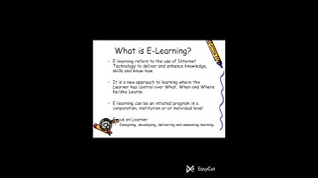 today I am telling you more about e-learning? #easy#elearning