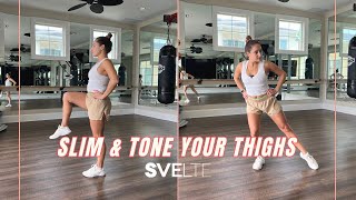 10 Minutes Thigh Toning Workout For Slimmer Legs