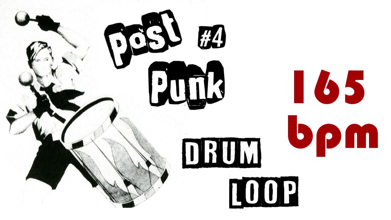 Post Punk Drum Loop #4 - 165 bpm