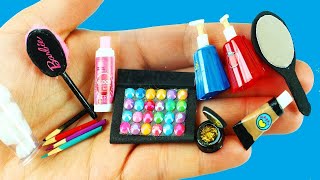 Cosmeticos  para muñecas Barbie en Miniatura  -  manualidadesconninos