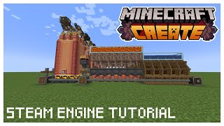 The UNBREAKABLE Steam Engine TUTORIAL | Create Mod 1.19.2 | #tutorial #minecraft #create