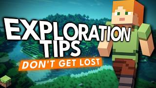 10 Exploration Tips To NOT Get Lost In Minecraft @TheGamerVideos
