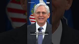 AG Merrick Garland says goodbye with a message about the Department of Justice's importance