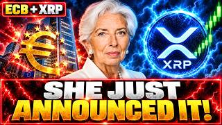 RIPPLE XRP THIS IS CRAZY! | ECB PRESIDENT JUST ANNOUNCED