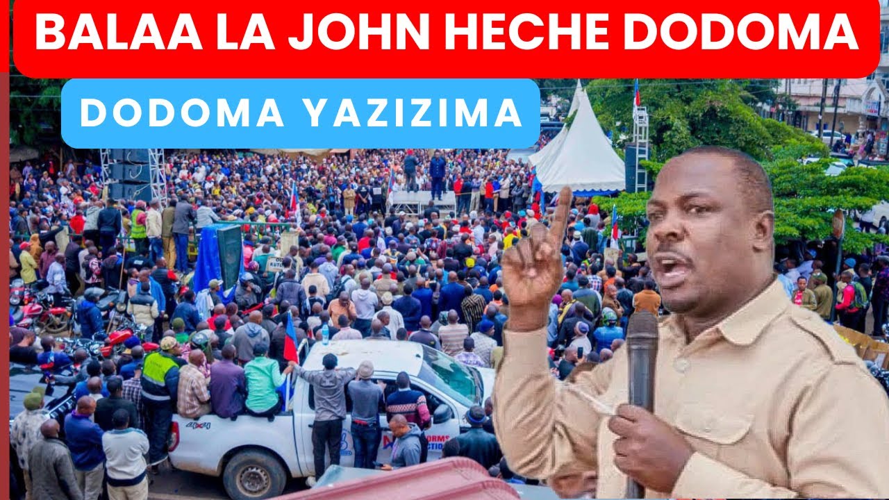 SINDANO ZA MOTO ZA JOHN HECHE DODOMA NI BALAA. DODOMA IMEZIZIMA!!