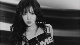 ningning - bored! (sped up   reverb)